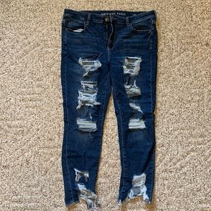 American Eagle Distressed Skinny Jeans